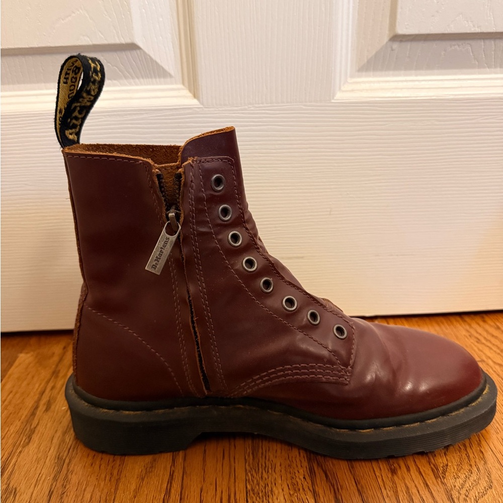 Women’s Dr Martin’s Burgundy Leather Boots